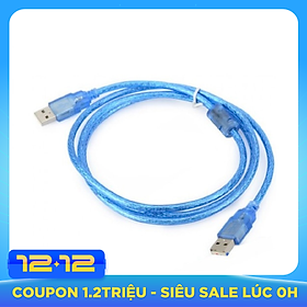 Dây USB 2 đầu đực 2.0 dài 1.5m