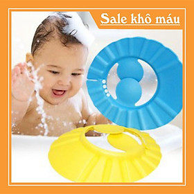 Mua MŨ GỘI ĐẦU CHẮN NƯỚC CÓ VÀNH CHE TAI CHO BÉ (chất lượng- cao giá tốt)