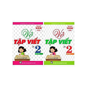 Vở Tập Viết Lớp 2 - Combo 2 Cuốn - Theo Chương Trình Giáo Dục Phổ Thông Mới - Hồng Ân - An An