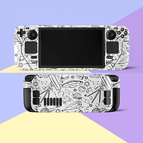 Mua Skin decal dán Steam Deck mẫu Planets Print (dễ dán  đã cắt sẵn chuẩn theo khuôn máy)