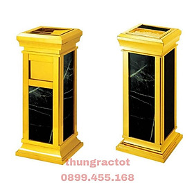 Mua Thùng rác đá hoa cương ma vàng