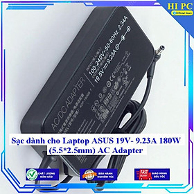 Sạc dành cho Laptop ASUS 19V- 9.23A 180W (5.5*2.5mm) AC Adapter - Kèm Dây nguồn - Hàng Nhập Khẩu