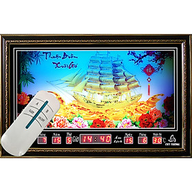 Mua Đồng hồ Lịch Vạn Niên điện tử treo tường 68437_Có 2 Loại (Không Remote Đèn Và Có Remote Đèn)