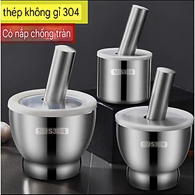 Mua Bộ cối chày inox 304 tặng 1 thìa