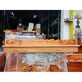 Mua Bàn thờ treo tường gỗ xoan ngang 68 cm