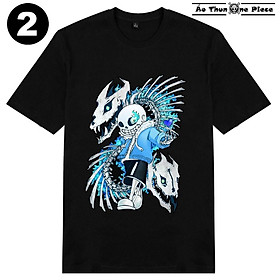 ️SALE HOT️Áo Thun In Hình Sans Undertale Ink Error S20 Áo Đen Cực Đẹp Nhiều Mẫu - Áo Thun Game