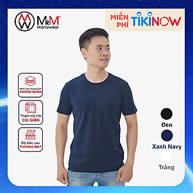 Áo thun nam Cotton Compact Premium trẻ trung năng động thấm hút mồ hôi co giãn 4 chiều MRM Manlywear