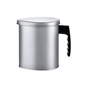 Hình ảnh Oil Storage Can 1.3L Oil Container with Strainer for Kitchen Home Cooking