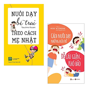Combo Sách Nuôi Dạy Con Số Một: Nuôi Dạy Bé Trai Theo Cách Mẹ Nhật + Cách Nuôi Dạy Những Đứa Trẻ Dễ Cáu Giận, Khó Bảo (Tặng Bookmark Happy Life)