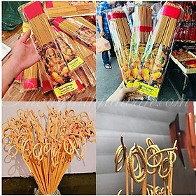 Mua Nhang cuộn tàn Thần tài 79 nén Thái Lan tem 40cm