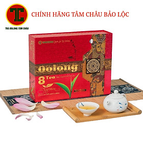 Trà Oolong hộp 8tea Tâm Châu 320g