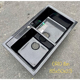 Mua Chậu rửa chén đá nhân tạo 84x50x23 ( Tặng kèm bộ xả )