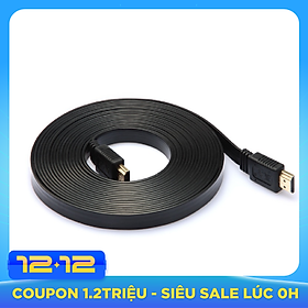Dây HDMI 2 đầu dẹt 10m AZONE