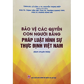 Bảo vệ các quyền con người bằng pháp luật hình sự thực định Việt Nam