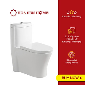 Bồn cầu một khối TUSLO COC 6274 xả xoáy lỗ đôi tạo dòng nước ổn định, xả sạch chất thải vượt trội - Hoa Sen Home - Hàng chính hãng