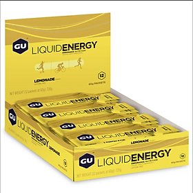 Gel Năng Lượng Dạng Nước Cho Sự Bền Bỉ GU Liquid Energy 12 gói 60g I 100 calo I pha trộn tuyệt vời giữa carbohydrate phức tạp và đơn giản, chất điện giải và axit amin chuỗi nhánh (BCAA) I Uống ngay, dễ tiêu hóa I Thuần chay, không chứa gluten, Lactose