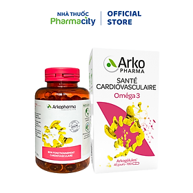 Thực phẩm bảo vệ sức khỏe ARKOPHARMA ARKOGELULES OMEGA 3 (Hộp 180 viên)