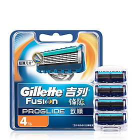 Hộp 4 Lưỡi Dao Cạo Râu Gillette
