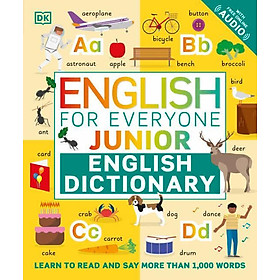Ảnh bìa English for Everyone Junior English Dictionary : Learn to Read and Say More than 1,000 Words