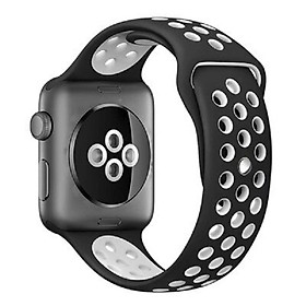 Dây đeo thể thao thay thế cho Apple Watch 42mm / 44mm hiệu Kakapi Sport cao cấp (chất liệu silicon cao cấp, thiết kế ôm sát tay, siêu chắc chắn) - Hàng chính hãng