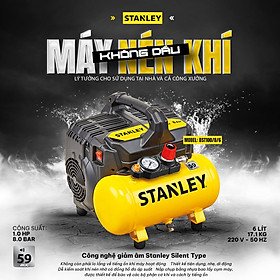 Mua Máy nén khí không dầu 6L Stanley DST100/8/6 - Hàng chính hãng