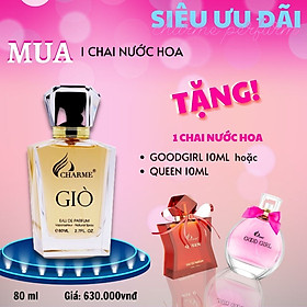 Nước hoa charme Giò 80ml Sang trong lịch lãm