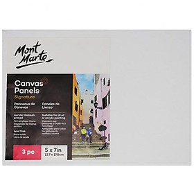 Vải Canvas Vẽ Mont Marte CMPL1318 (3 Tấm)