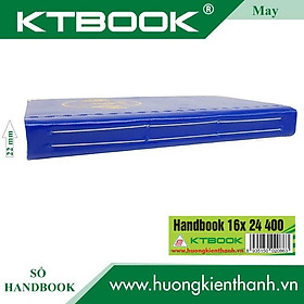 SỔ GHI CHÉP BÌA DA KTBOOK HANDBOOK CAO CẤP 400 trang size 16 x 24 cm ruột