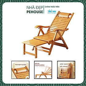 Mua Ghế Xếp Gấp Gọn Thư Giãn Bằng Gỗ Có Tựa Lưng ASBK2181 Kết Hợp Mở Ra Thành Giường Ngủ Đẹp - Hàng Chính Hãng