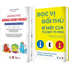 Combo 2 Cuốn Sách - Marketing Đáng Kinh Ngạc + Đọc Vị Đối Thủ - Bí Mật Của Tư Duy Tỉ Phú