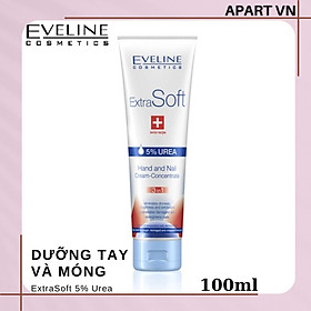 Kem Dưỡng Mềm Mịn Da Tay Và Dưỡng Móng 3 Trong 1 Eveline Extra Soft (100ml) - EVEL3395