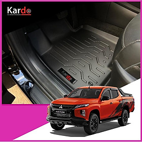 Hình ảnh Thảm lót sàn ô tô KARDO cho Mitsubishi Triton