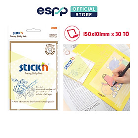 Giấy đồ vẽ hình trong suốt có keo dán 80 miếng HOPAX