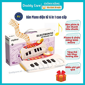 Đồ Chơi Đàn Piano điện tử 8 phím cho bé Mideer 6 in Electronic Keyboard Toy