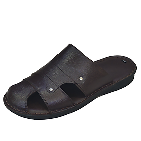 Dép Bít Mũi Nam HÀ NAM Da Bò Thật Cao Cấp GSB2087