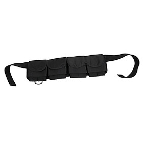 Scuba Diving Weight Belt with Pockets Quick Release Buckle Strap  4 Pockets