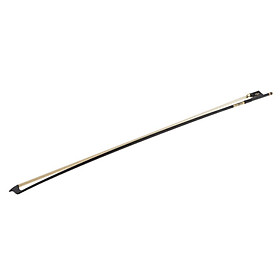 Carbon Fiber Handmade Violin Bow Full Size 4/4 Black Violin String Bow