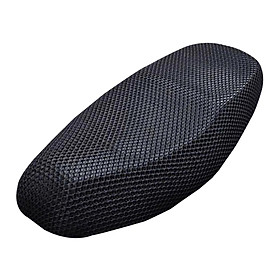 Motorcycle Seat Mesh Cover Comfortable Portable Nonskid Motor Seat Pad Cover