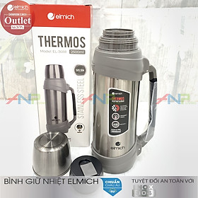 Mua Bình Giữ Nhiệt Inox 304 Nóng 8h Lạnh 12h ELMICH EL3688 2500ml