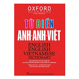 Hình ảnh sách Từ Điển Anh - Anh - Việt (Bìa Cứng Cam)