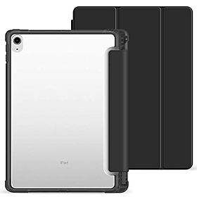 Bao da dành cho iPad Gen9, Mini 6, Pro 11 inch, Air 4, Air 5 Clear Folio hiệu Mutural lưng trong chống sốc - hàng nhập khẩu