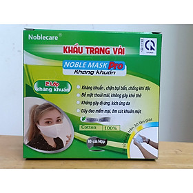 Combo 10 Khẩu trang vải kháng khuẩn Noble Mask Pro