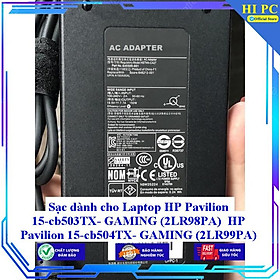 Sạc dành cho Laptop HP Pavilion 15-cb503TX- GAMING (2LR98PA) HP Pavilion 15-cb504TX- GAMING (2LR99PA) - Kèm Dây nguồn - Hàng Nhập Khẩu