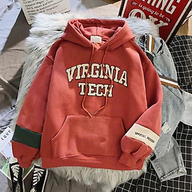 9 Áo hoodie VIRGINIA cực hịn dầy dặn nhìn phát ưng ngay thời trang thời thượng Hàn Quốc 2019 AB0170