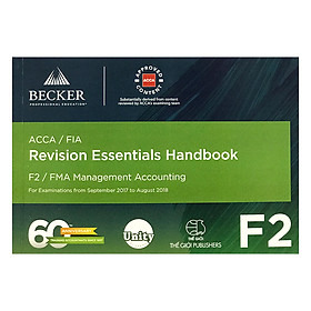 Download sách Sách ACCA Revision Essentials Handbook - F2 Management Accounting