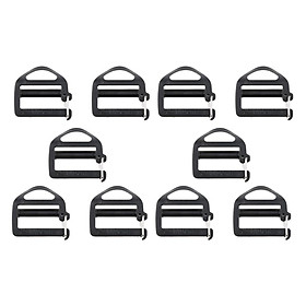 Hình ảnh 10 Pieces Plastic Belt Buckles for 25mm Straps for Outdoor Backpack Attachment