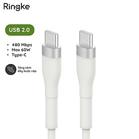 Mua Cáp sạc nhanh cho điện thoại/laptop/tablet RINGKE Fast Charging Pastel Cable C-to-C nhiều màu - Hàng Chính Hãng