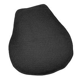 Motorcycle Seat Cushion Cover Scratch Easy Installation Decorative fleece