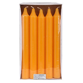 Mua Hộp 15 cây nến thơm thẳng Quang Minh Candle FTRAMART NQM0017 cao 15cm (Vàng chanh / Hương sả chanh)