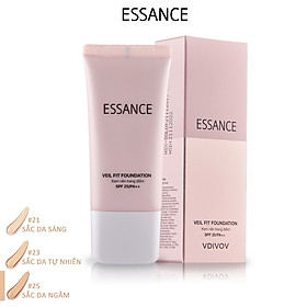 Kem Nền Bền Màu Che Khuyết Điểm Toàn Diện Essance Veil Fit Foundation SPF25 PA++ 30ml